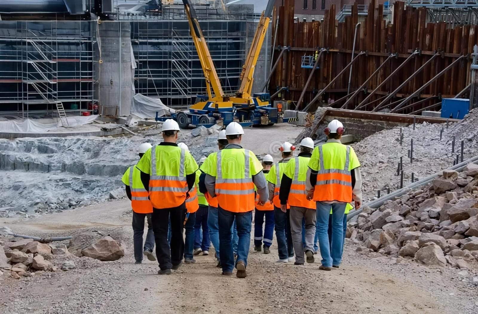 Construction support and site establishment